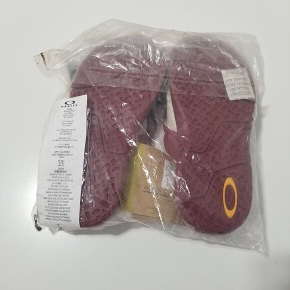 NWT OAKLEY ELLIPSE FLIP SANDAL COLOR SUNDRIED TOMATO MENS SIZE US 7 - Picture 6 of 6